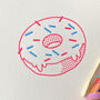 'Sugar Donut' Letterpress Card, thumbnail 3 of 3
