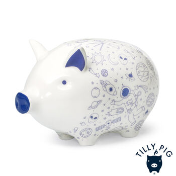 Tilly Pig Outer Space Money Bank, 5 of 10