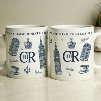 Customised King Charles Ill British Coronation Mug, 2 of 2