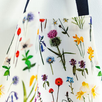 Wildflowers Watercolour Apron, 3 of 3