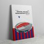 Crystal Palace Wembley Fa Cup Final Canvas, thumbnail 1 of 2