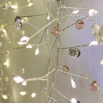 Coco Bead Cluster Mains Or Battery Fairy Lights, 2 of 6