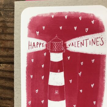 Lighthouse Valentine's Day Card, 2 of 3
