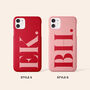 Red And Pink Personalised Phone Case, thumbnail 5 of 9