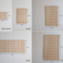 Birch Plywood Wooden Pegboard Shelving Display, thumbnail 10 of 10