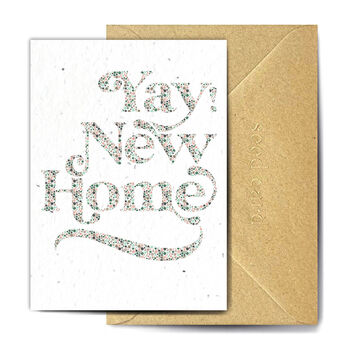 New Dotty Home Plantable Greetings Card, 2 of 3