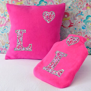 Liberty Floral Initial Cushion, 2 of 4