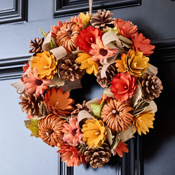 Large Luxury Autumn Wreath, 3 of 6