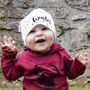 Personalised Dotty Baby Hat, thumbnail 1 of 4