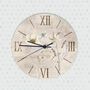 Wild Flower Sml Kitchen Clock, thumbnail 4 of 5