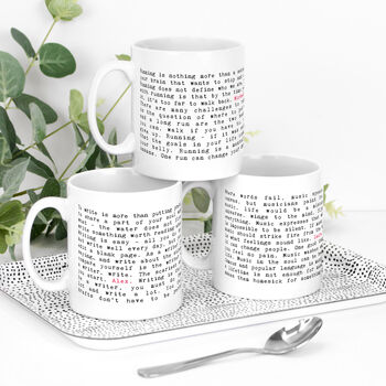 Yoga Gift, Yoga Quotes Mug, 3 of 6