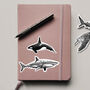 Ocean Animal Sticker Pack, thumbnail 4 of 7