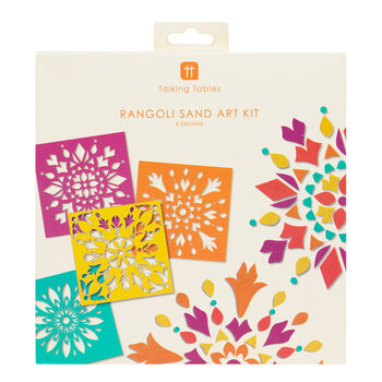 Diwali Rangoli Sand Stencil Kit, 4 of 5