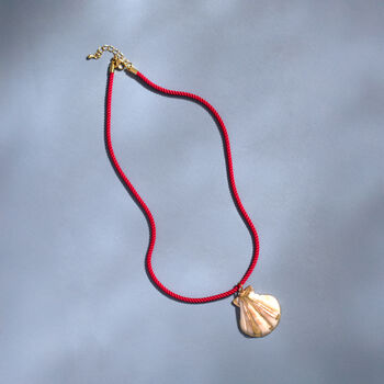 Beach Rope And Shell Necklace, 6 of 6