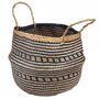 Large Navy Seagrass Basket, thumbnail 2 of 4