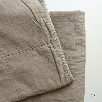 Soft Cotton Quilt Neutral Tones, 6 of 9