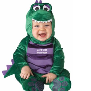 Personalised Dinosaur Baby Costume, 4 of 8
