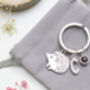 Cute Hedgehog Keyring Hedgehog Lover Gift, thumbnail 4 of 6