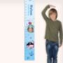 Personalised Pirate Height Chart, thumbnail 2 of 3
