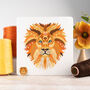 Mandala Lion Cross Stitch Kit, thumbnail 1 of 10