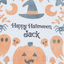 Personalised Happy Halloween Card For Boys Or Girls, thumbnail 3 of 5