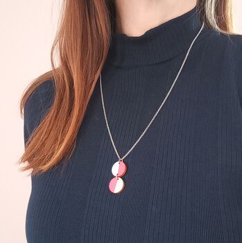 Miami Wooden Necklace, 4 of 8