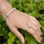 Peppercorn Gold Plated Sterling Silver Bracelet, thumbnail 6 of 7