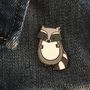 Raccoon Enamel Pin Badge, thumbnail 1 of 5