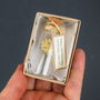 Tiny Personalised Chrysanthemum Flower In A Bottle, thumbnail 5 of 7