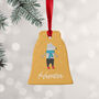 Personalised Christmas Bell Decoration, thumbnail 6 of 12