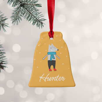 Personalised Christmas Bell Decoration, 6 of 12