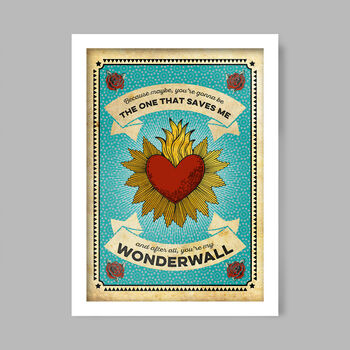 Wonderwall Poster Print, 3 of 4