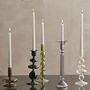 Erica Handmade Glass Candlesticks, thumbnail 6 of 12