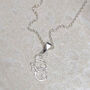 Sterling Silver Bubbles Necklace, thumbnail 6 of 9