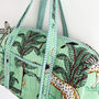Jungle Print Weekend Duffle Bag, thumbnail 6 of 12