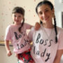 Mama/Daughter ‘Boss Lady’ T Shirt Set, thumbnail 1 of 2