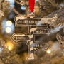 North Pole Wooden Or Acrylic Christmas Decoration, thumbnail 4 of 5