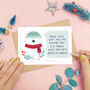 Personalised Polar Bear Scratch Card, thumbnail 2 of 10