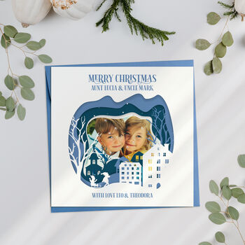 Personalised Aunt And Uncle Christmas Card, 6 of 6
