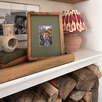 Luxury A4 Wiggle Photo Frame Mount, 5 of 5