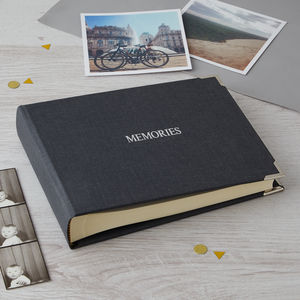 personalised photo albums notonthehighstreet com photograph album