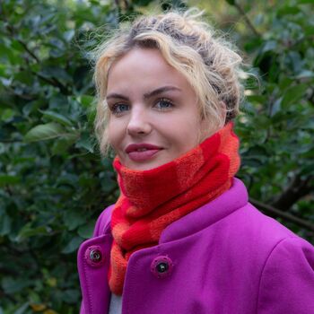 Pure Cashmere Cowl Neckwarmer Scarf, 9 of 10
