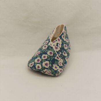Handmade Eco Flower Baby Shoes, Baby Gift, 3 of 9