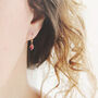 Ruby And Sapphire Earrings In Gold, thumbnail 6 of 10