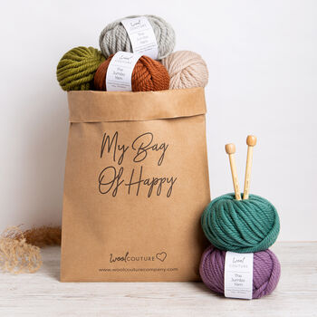 Cuddle Up Cushion Beginner Knitting Kit, 11 of 11