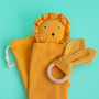 Lion Comforter + Bunny Ear Teether Pack, thumbnail 8 of 8