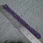 Purple Amethyst Beaded Necklace, thumbnail 3 of 9