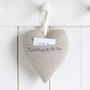 Personalised Hanging Heart With Pocket Gift, thumbnail 3 of 8