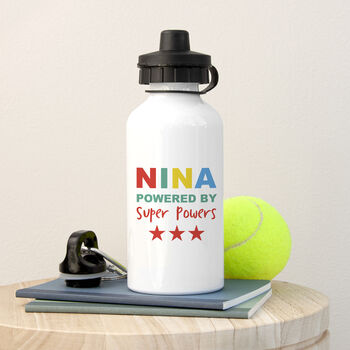 Personalised Child's Powered By Water Bottle, 3 of 9