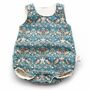 Liberty Fabric Baby Romper Bodysuit, thumbnail 2 of 2